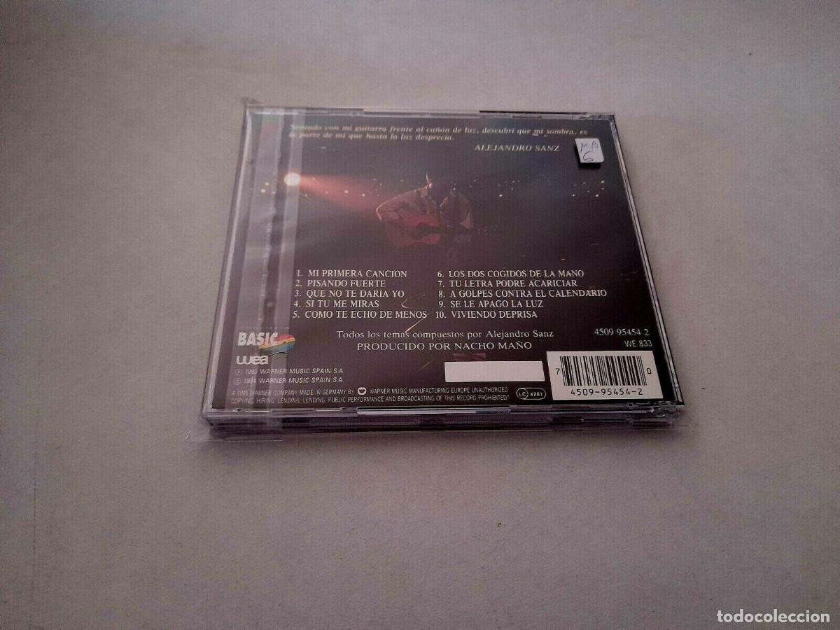 CDs de m&uacute;sica: ALEJANDRO SANZ &rdquo;BASICO&rdquo; CD 10 TRACKS - Foto 2