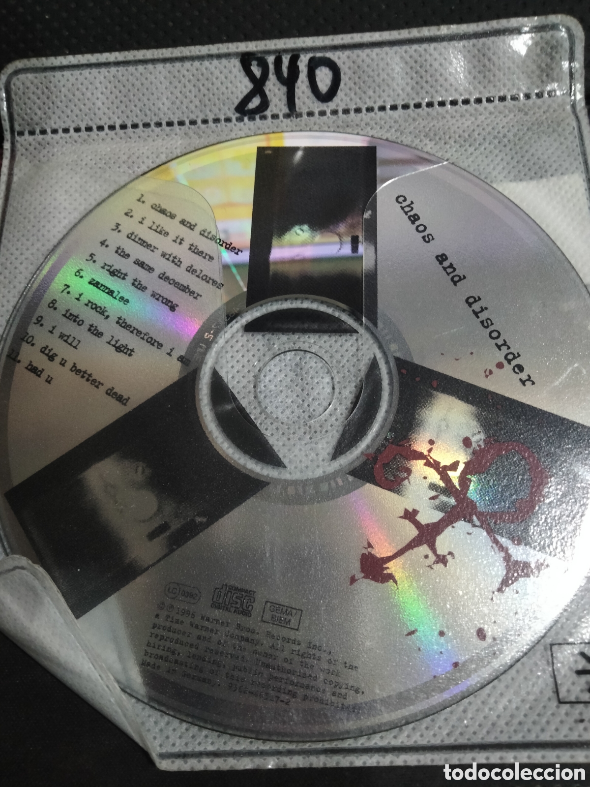 Musik-CDs: Cd Prince chaos and disorder -840 (disco solo)