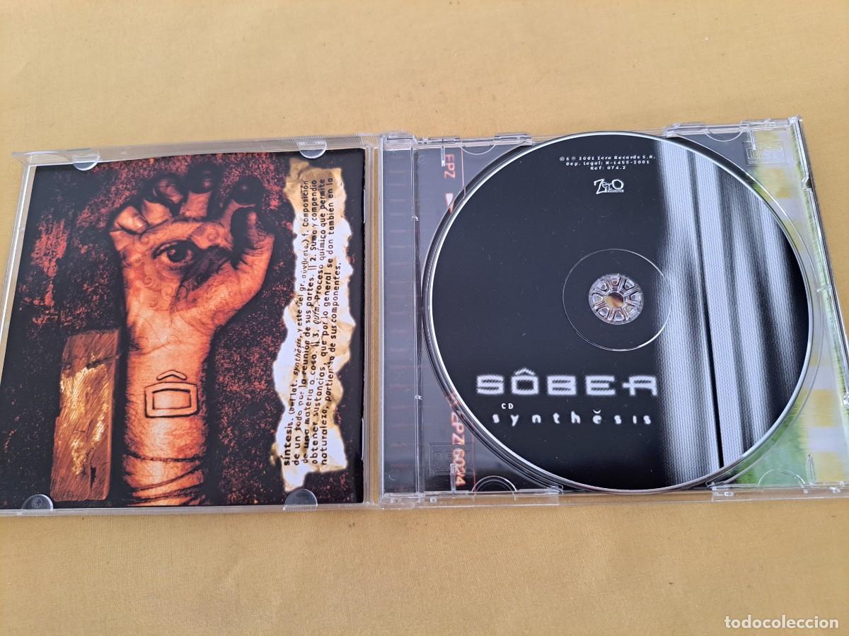 CDs de m&uacute;sica: SOBER -SYNTHESIS - ZERO RECORDS 2001 - CD - Foto 2