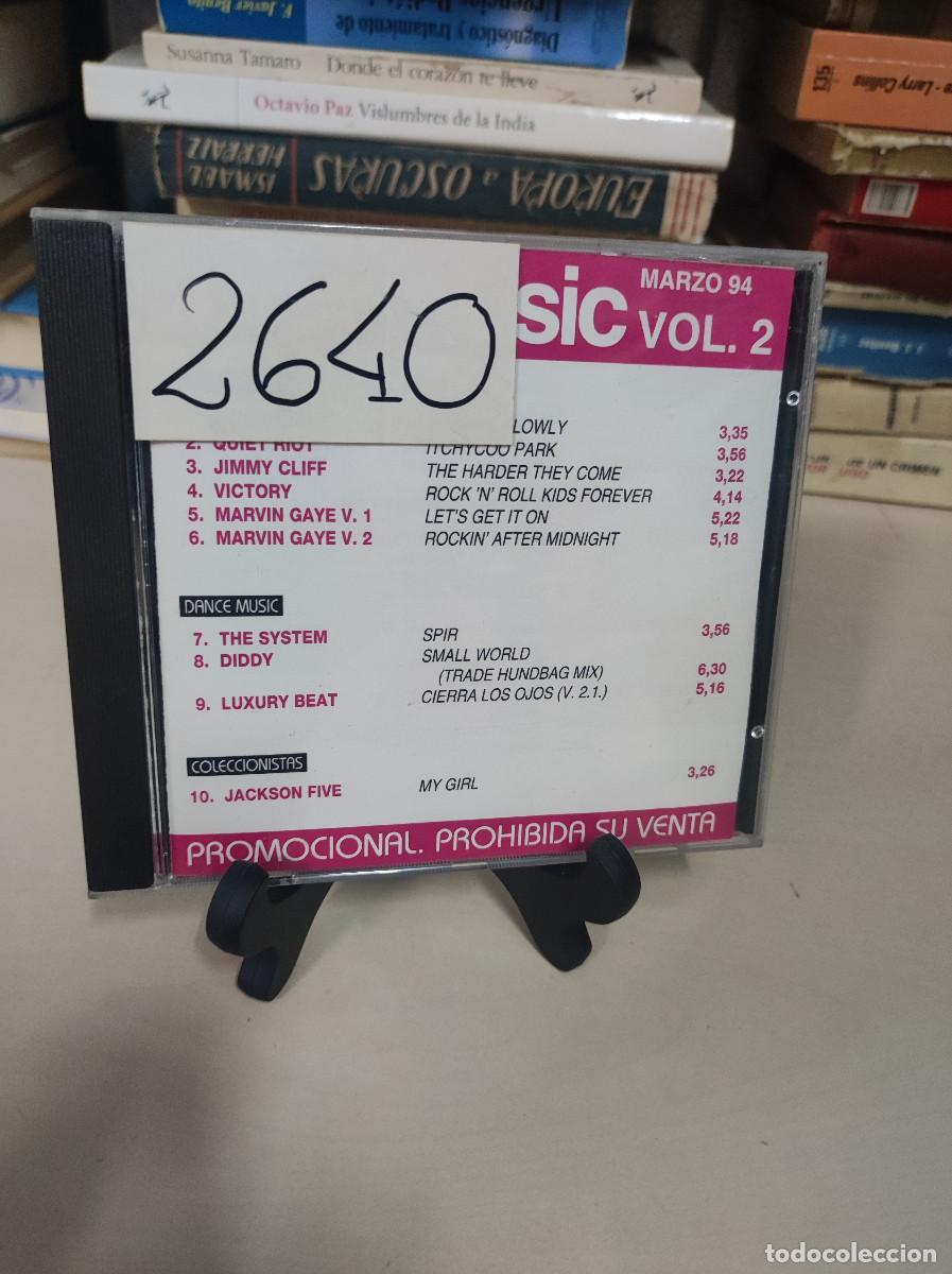 CDs de m&uacute;sica: Fonomusic Vol. 2 Marzo 94 - Foto 1