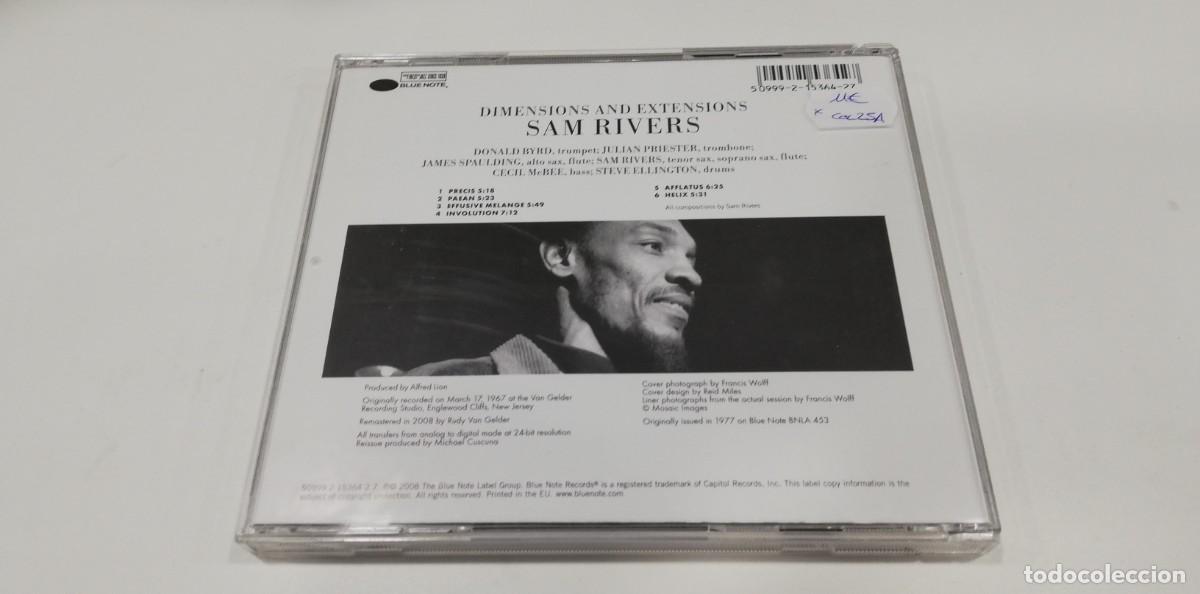 CDs de m&uacute;sica: COL25A- Sam Rivers - Dimensions & Extensions (CD, Album, RE, RM) - Foto 2
