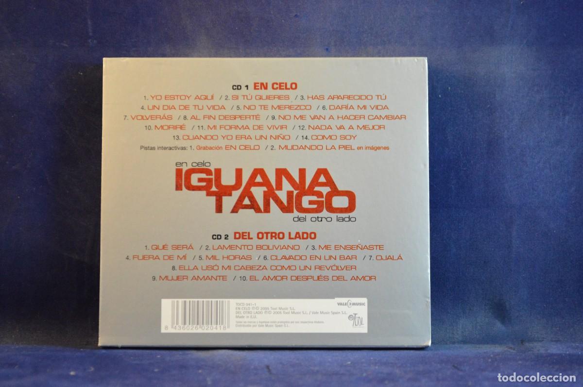 CDs de m&uacute;sica: IGUANA TANGO &ndash; DEL OTRO LADO EN CELO - 2 CD - Foto 2