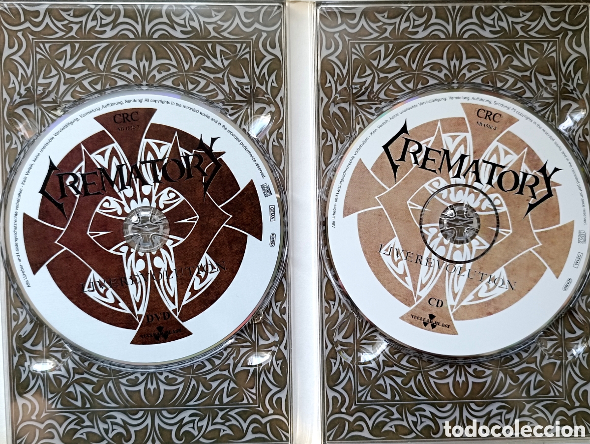 CDs de m&uacute;sica: Crematory - Liverevolution - CD + DVD, 2005 Nuclear Blast - Foto 2