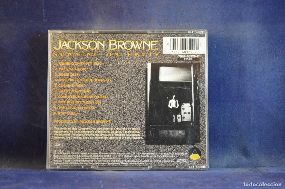 CDs de m&uacute;sica: JACKSON BROWNE &ndash; RUNNING ON EMPTY - CD - Foto 2