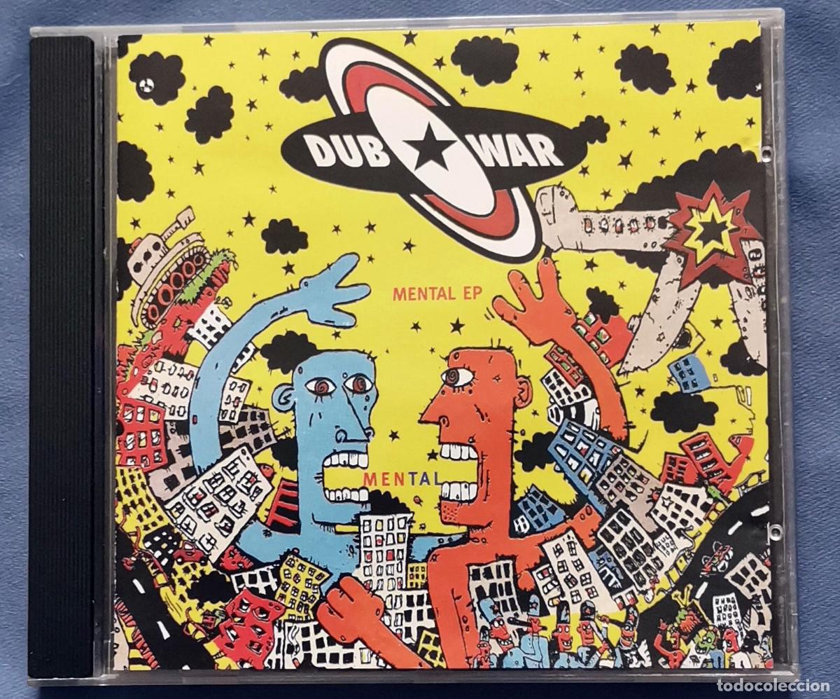 CDs de m&uacute;sica: Dub War &lrm;&ndash; Mental EP CD, EP UK 1994 Earache - Foto 1