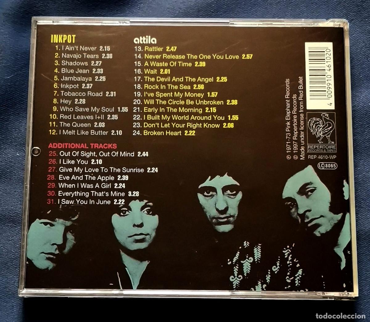 CDs de m&uacute;sica: Shocking Blue &lrm;&ndash; Inkpot & Attila CD, Compilation, Germany 1997 - Foto 2