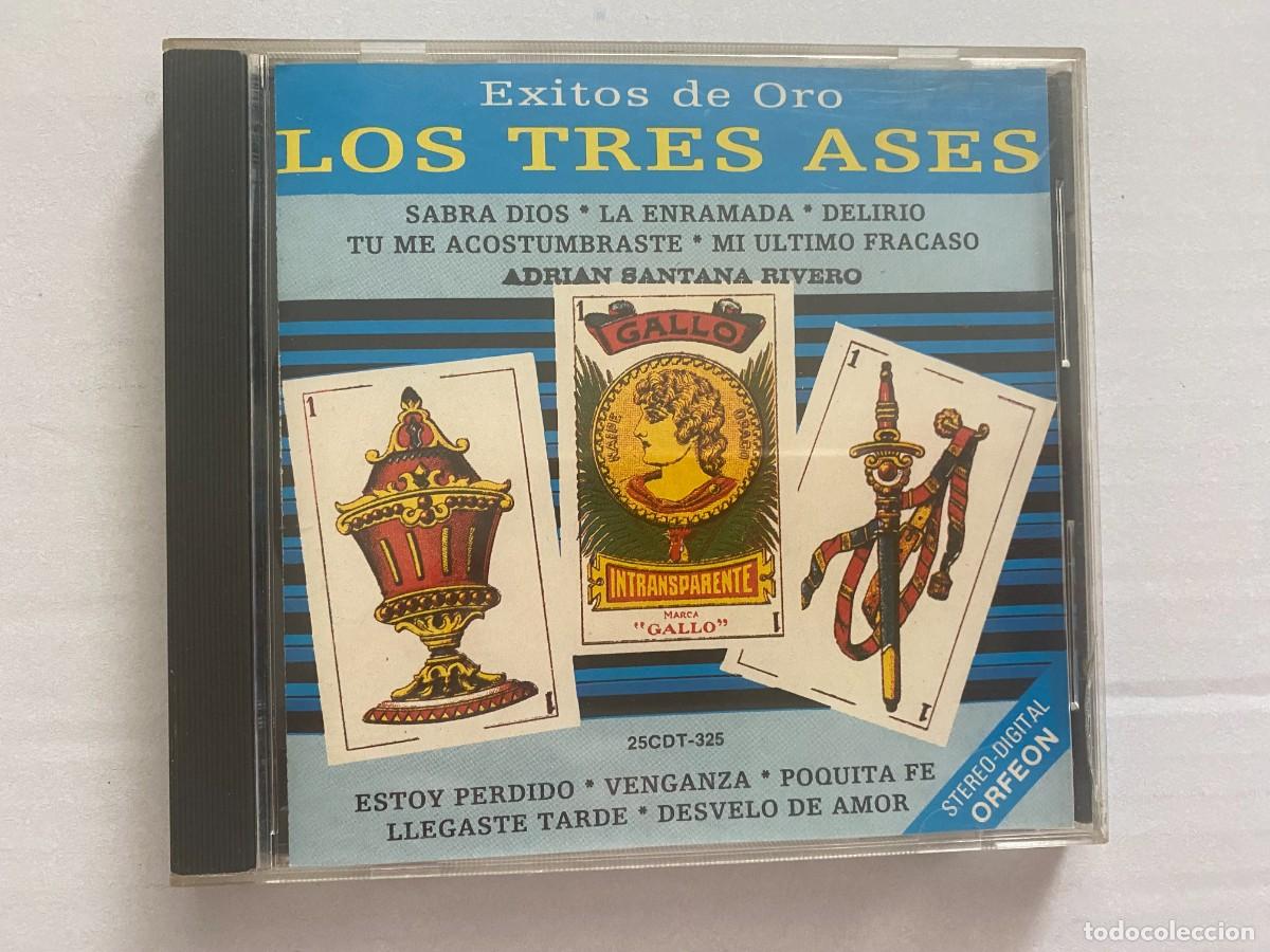 CDs de m&uacute;sica: CD LOS TRES ASES - EXITOS DE ORO - Foto 1
