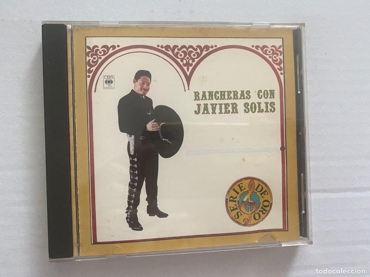 CDs de m&uacute;sica: CD JAVIER SOLIS - CON RANCHERAS - Foto 1