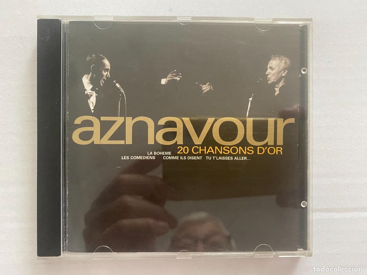 CDs de m&uacute;sica: CD AZNAVOUR - 20 CHANSONS DOR - Foto 1