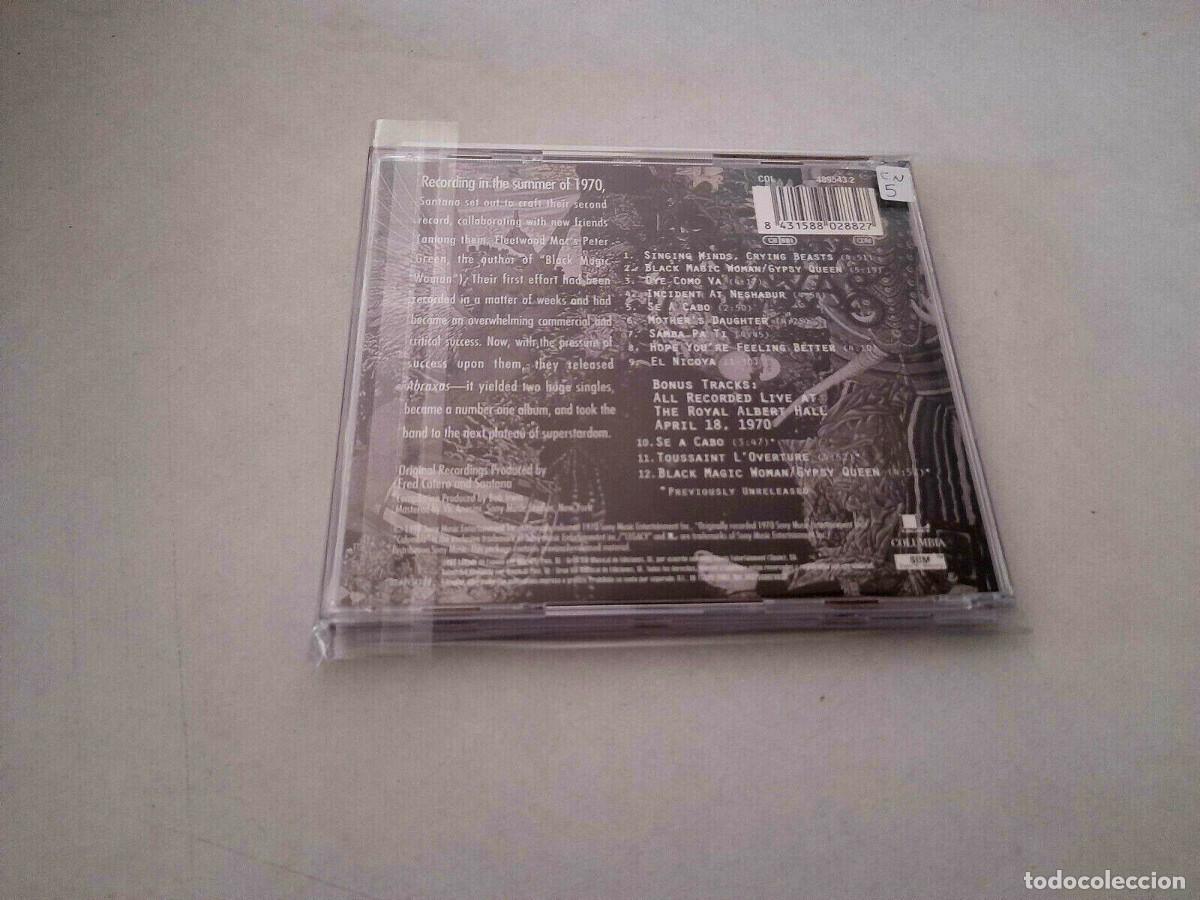 CDs de m&uacute;sica: SANTANA &rdquo;ABRAXAS&rdquo; CD 12 TRACKS COMO NUEVO - Foto 2
