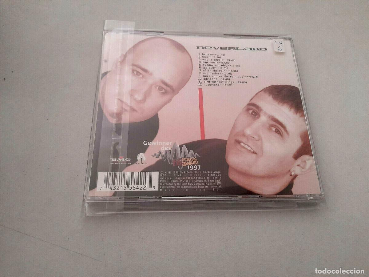 CDs de m&uacute;sica: EVERLASTING &rdquo;NEVERLAND&rdquo; CD 12 TRACKS COMO NUEVO - Foto 2