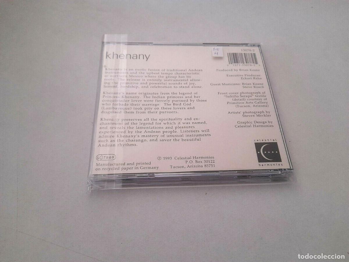 CDs de m&uacute;sica: KHENANY &rdquo;KHENANY&rdquo; CD CELESTIAL HARMONIES - Foto 2
