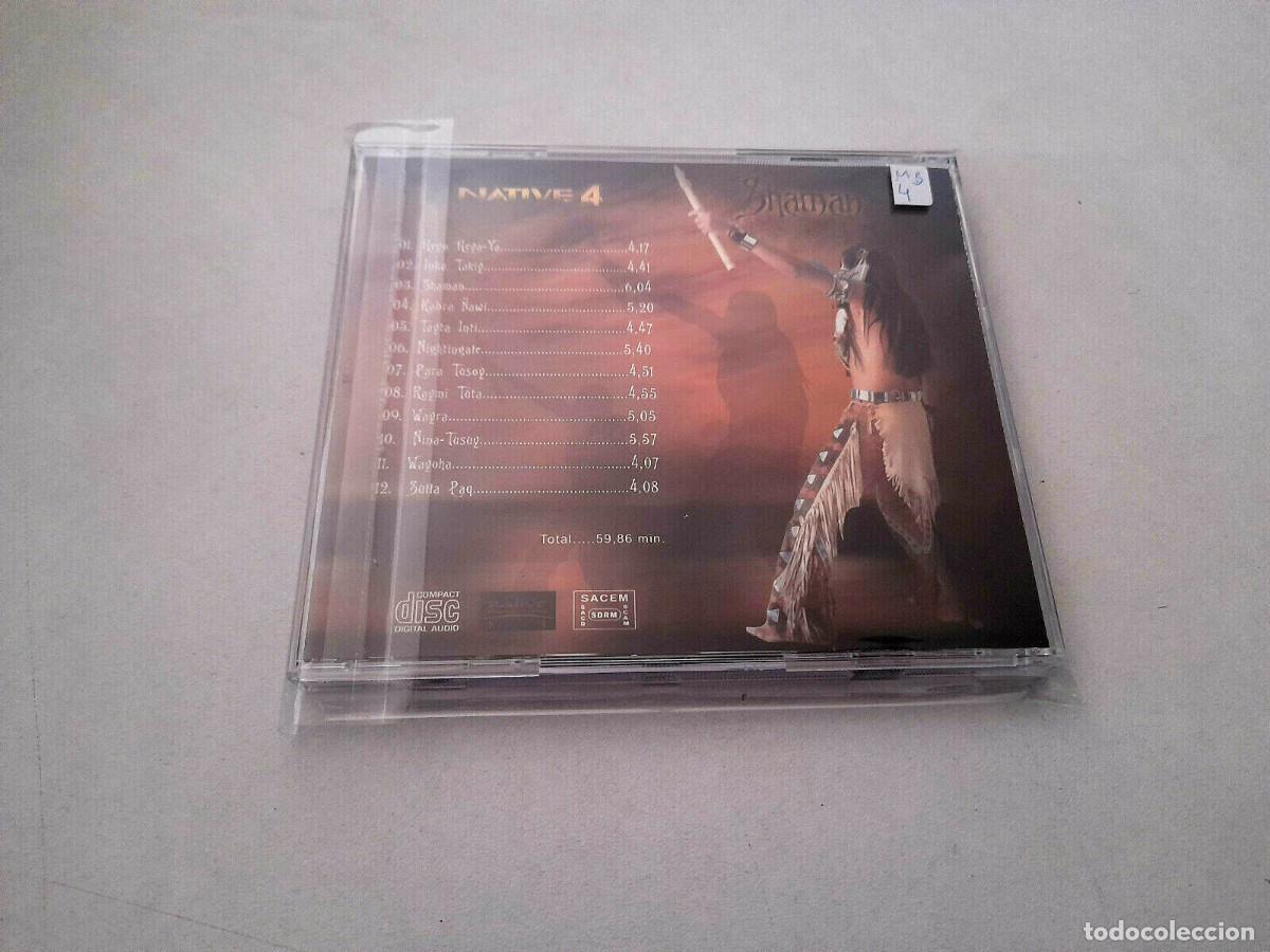 CDs de m&uacute;sica: NATIVE 4 &rdquo;SHAMAN&rdquo; CD 12 TRACKS - Foto 2