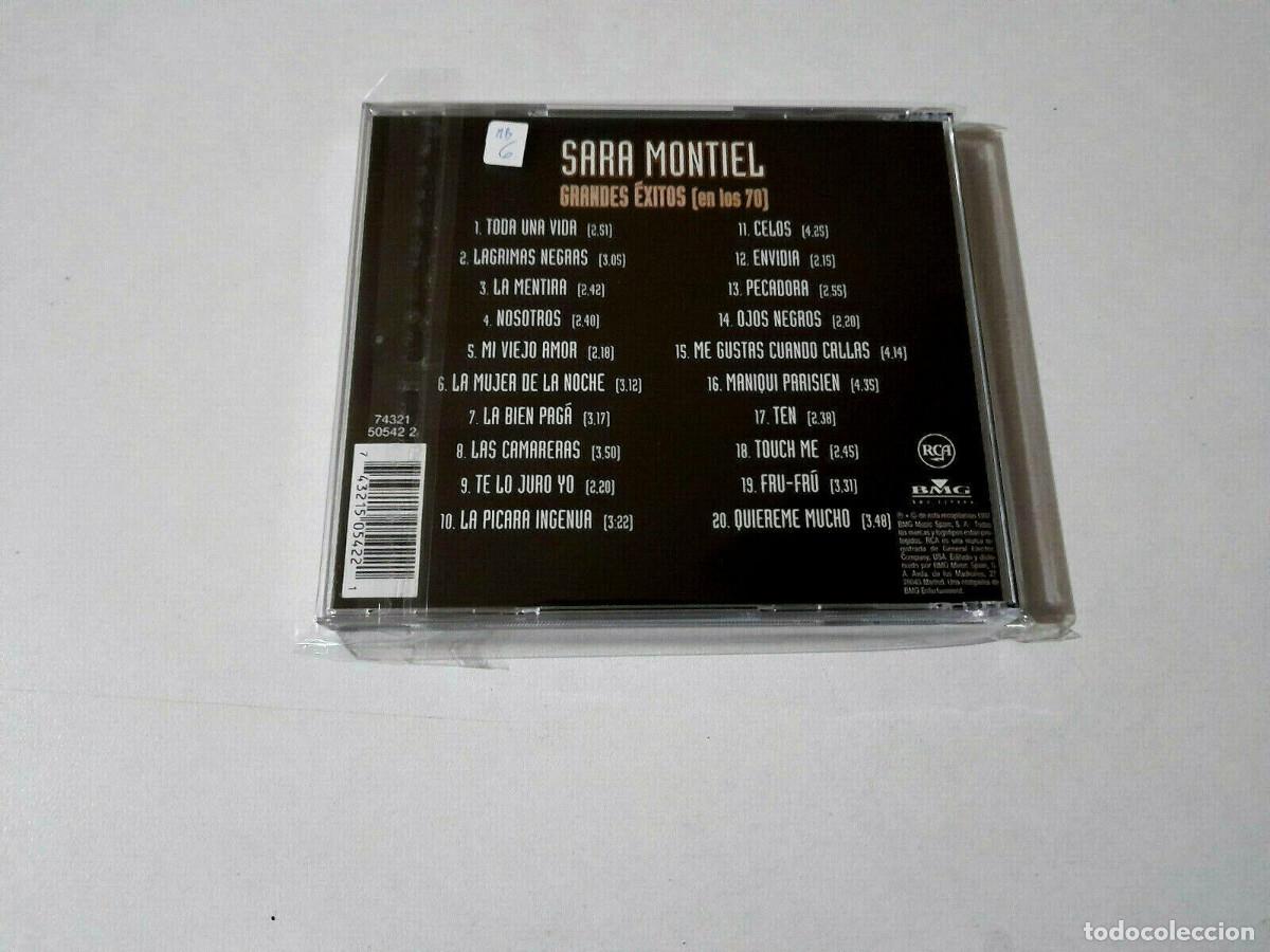 CDs de m&uacute;sica: SARA MONTIEL &rdquo;GRANDES EXITOS (EN LOS 70)&rdquo; CD 20 TRACKS - Foto 2