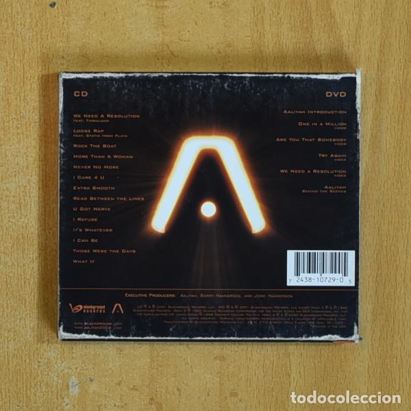 CDs de m&uacute;sica: AALIYAH - AALIYAH - CD + DVD - Foto 2