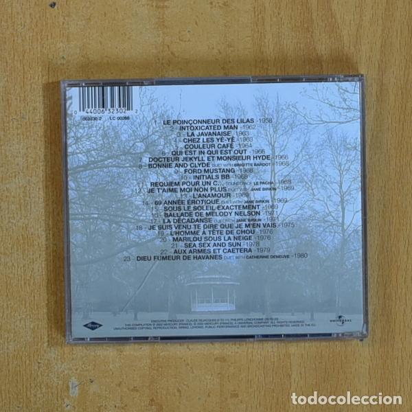 CDs de m&uacute;sica: SERGE GAINSBOURG - INITIALS SG - CD - Foto 2