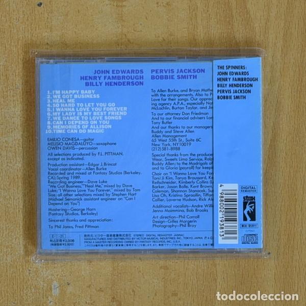 CDs de m&uacute;sica: THE SPINNERS - DOWN TO BUSINESS - CD - Foto 2