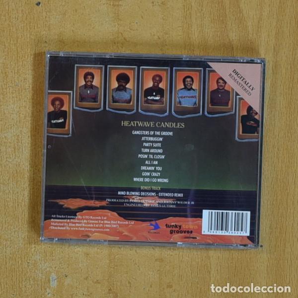 CDs de m&uacute;sica: HEATWAVE - CANDLES - CD - Foto 2