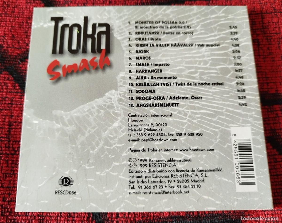 CDs de m&uacute;sica: TROKA ** Smash** CD ORIGINAL 1999 - Foto 2