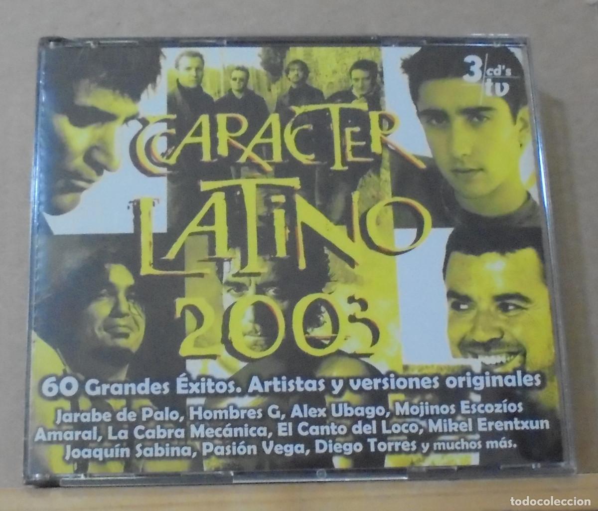 CDs de m&uacute;sica: Caracter latino 2003. DRO 2003 -- 3 CD s - Foto 1