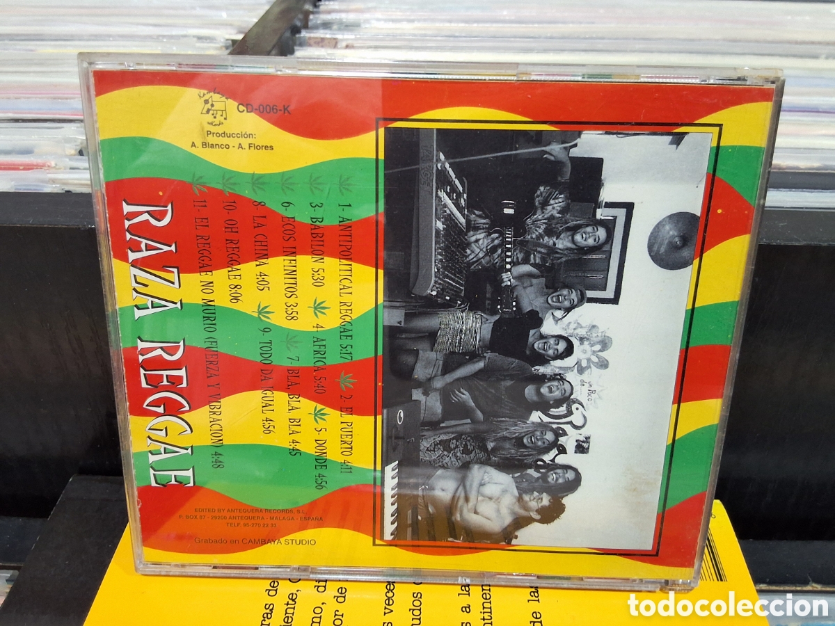 CDs de m&uacute;sica: RAZA REGGAE - cambaya estudio - Foto 2