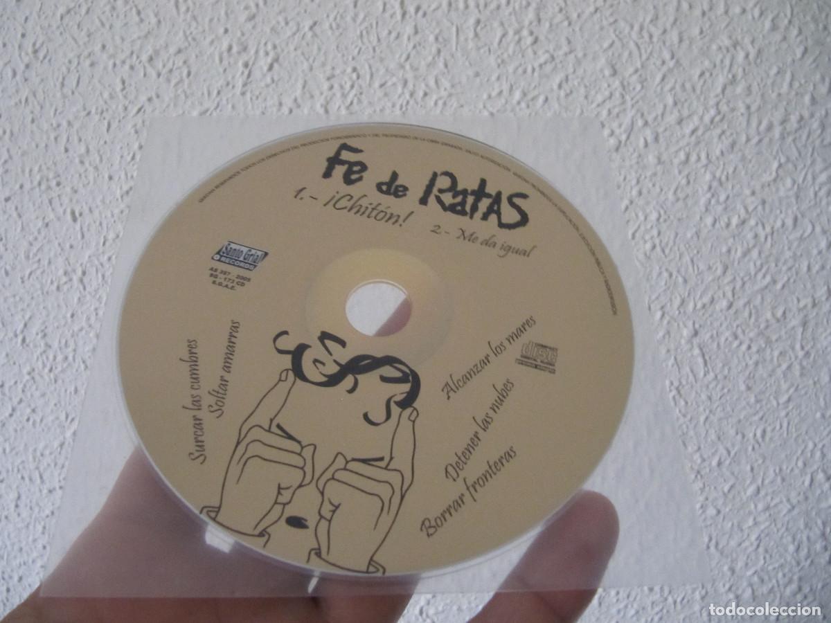 CDs de m&uacute;sica: FE DE RATAS &iexcl;Chit&oacute;n!/Me da igual CD SINGLE - Foto 1