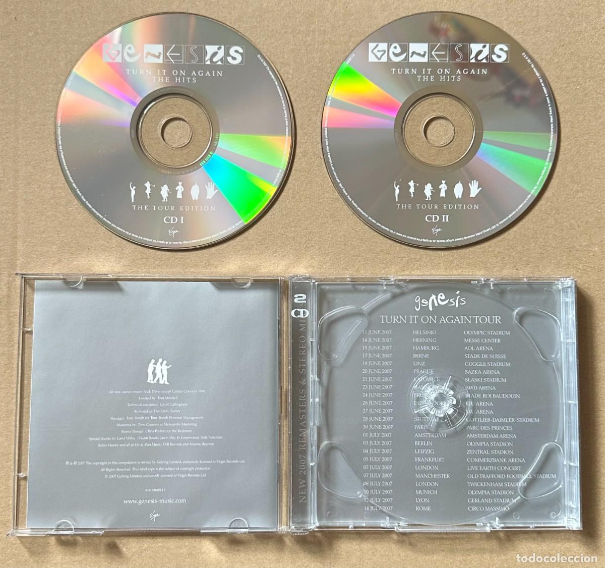 CDs de m&uacute;sica: GENESIS DOBLE CD EDICION LIMITADA TOUR 2007 - Foto 2