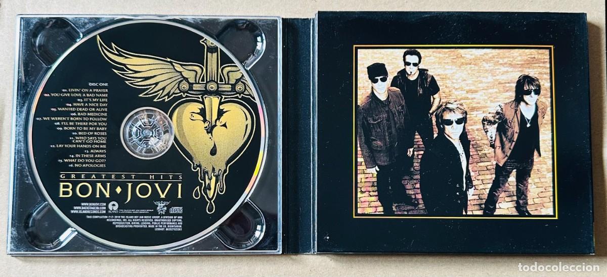 CDs de m&uacute;sica: BON JOVI DOBLE CD ULTIMATE COLLECTION - Foto 2