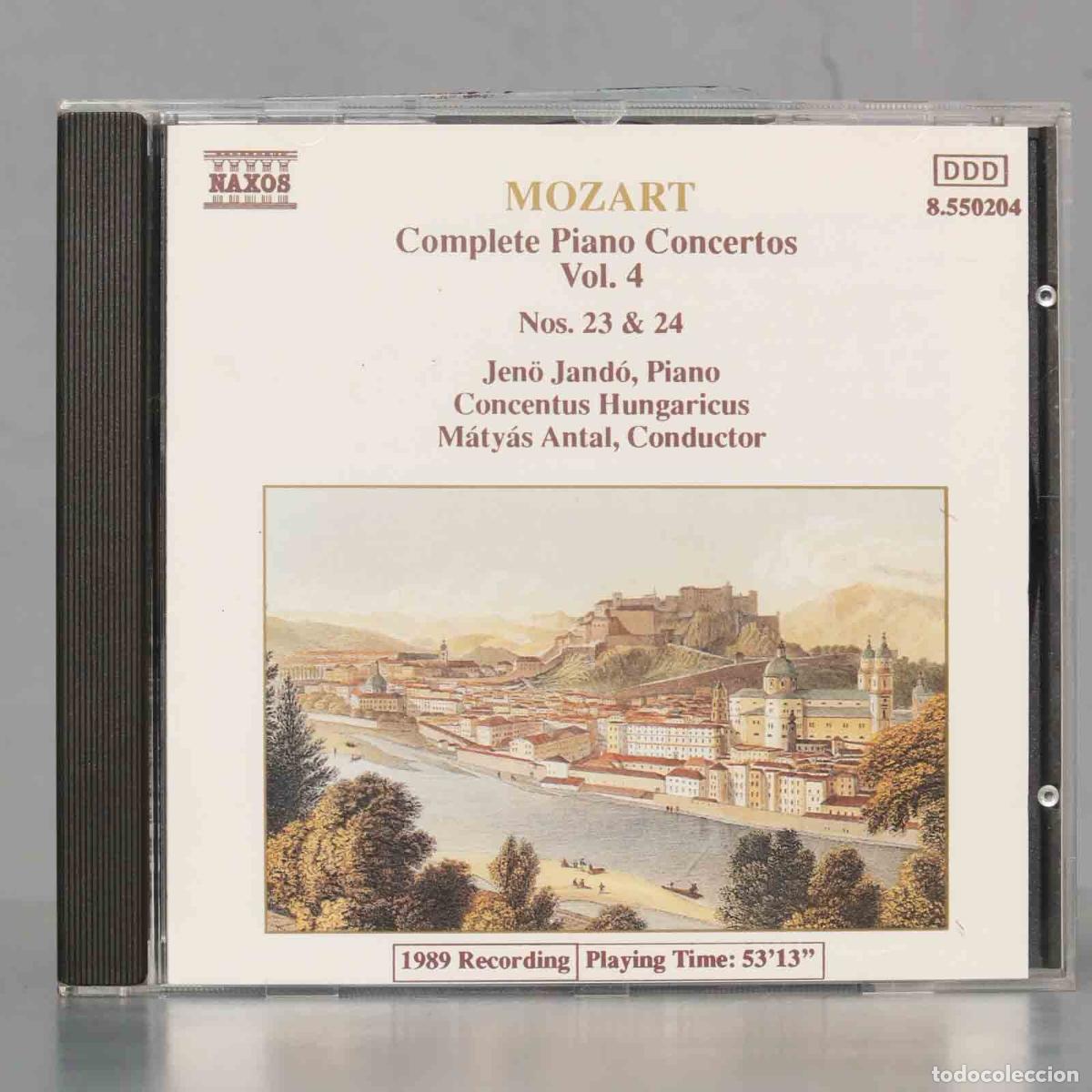CDs de M&uacute;sica: CD. Complete Piano Concertos Vol. 4 - Nos. 23 and 24. JANDO