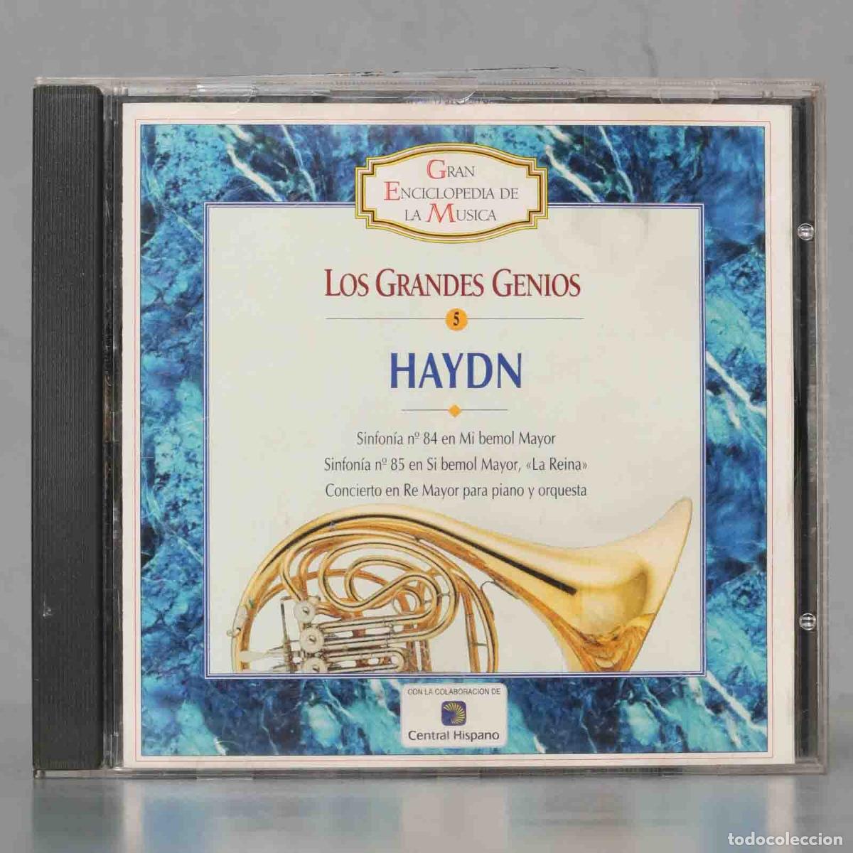 CDs de m&uacute;sica: CD. LOS GRANDES GENIOS. HAYDN. 5 - Foto 1