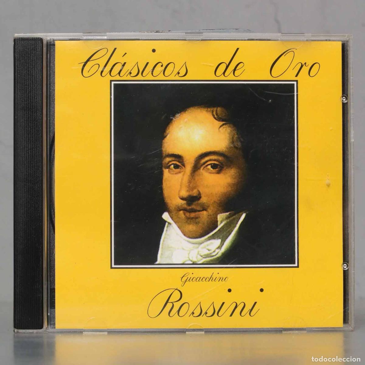 CDs de m&uacute;sica: CD. Cl&aacute;sicos De Oro: Gioacchino Rossini - Foto 1