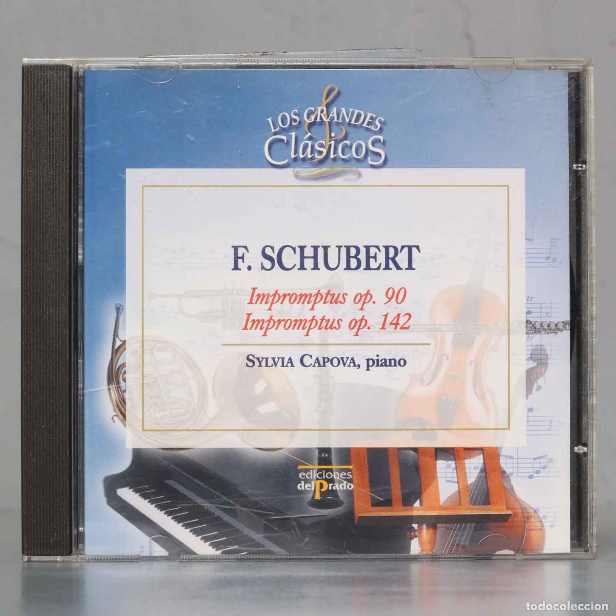 CDs de m&uacute;sica: CD. SCHUBERT. OP 90 142. CAPOVA - Foto 1