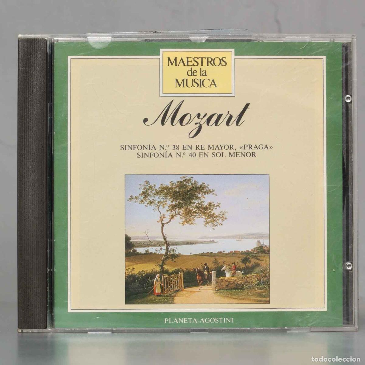 CD di Musica: CD. MOZART MAESTROS DE LA MUSICA. SINFONIA 38 40