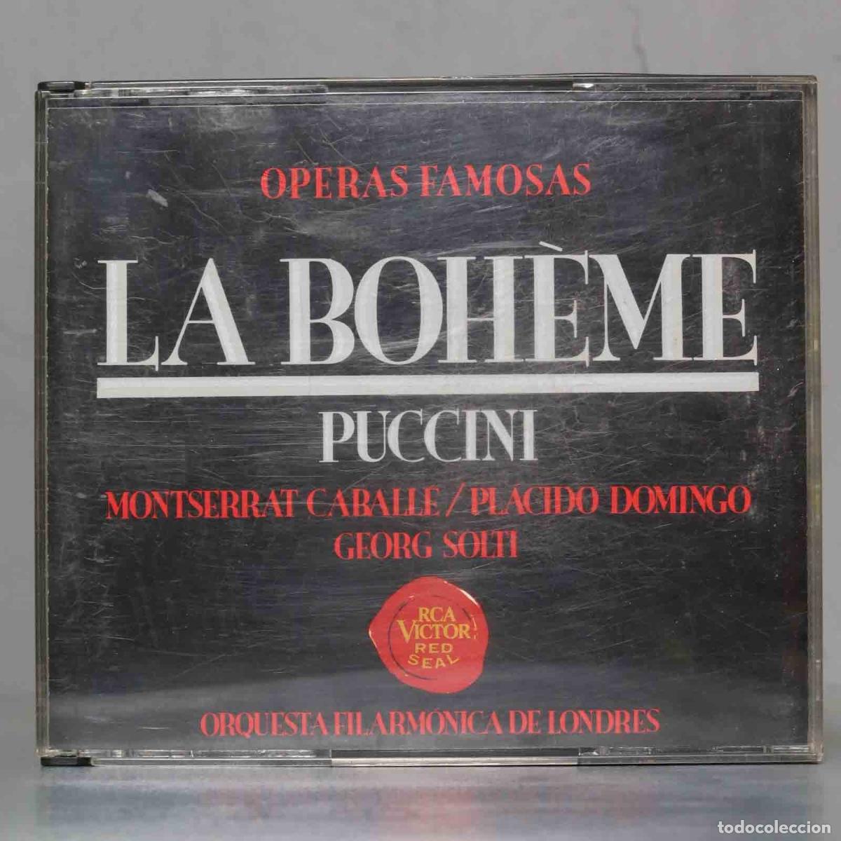 CDs de m&uacute;sica: CD. La Boh&egrave;me. PUCCINI. SOLTI - Foto 1