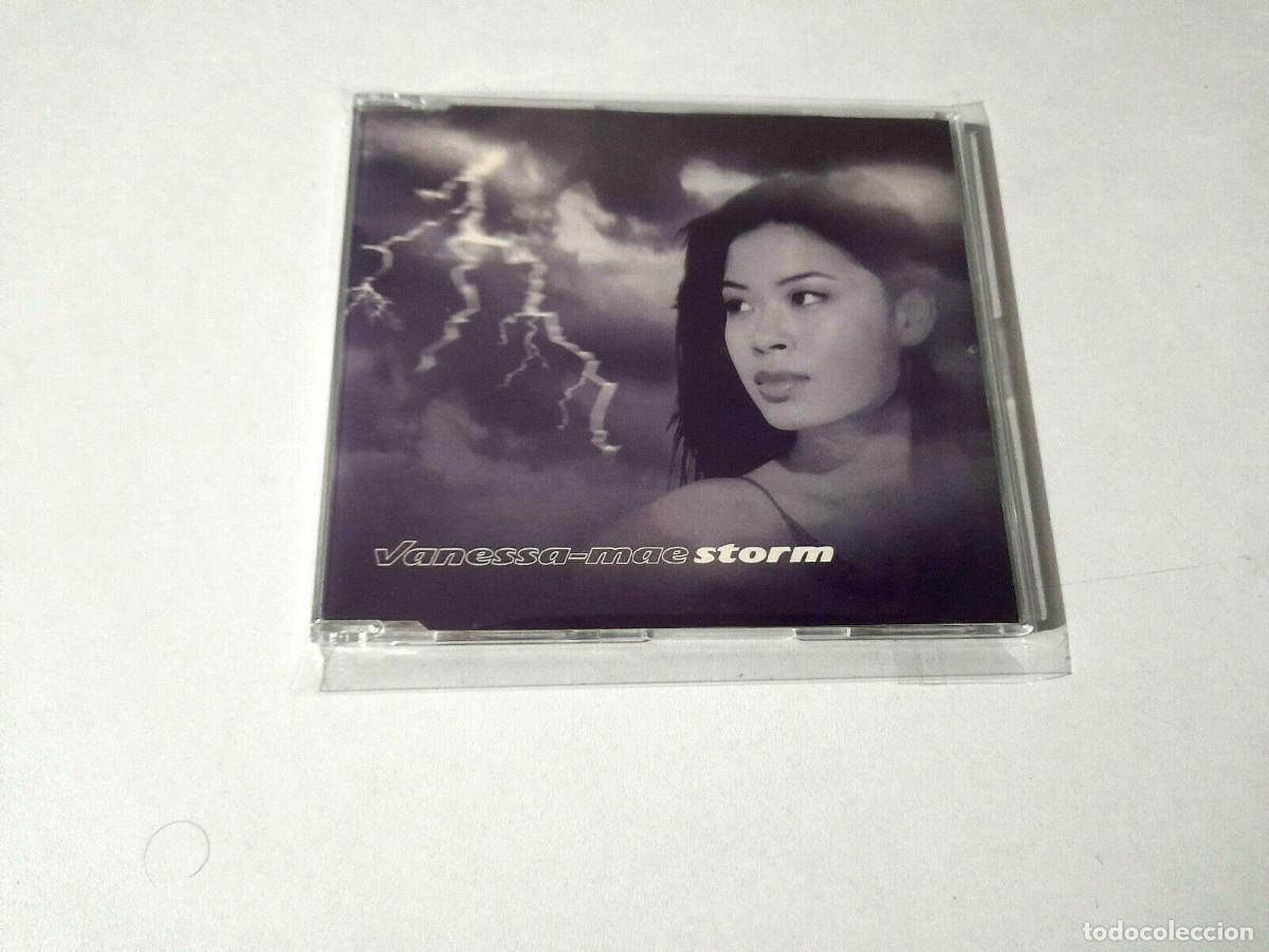 CDs de m&uacute;sica: VANESSA MAE &rdquo;STORM&rdquo; CD SINGLE 1 TRACKS COMO NUEVO - Foto 1