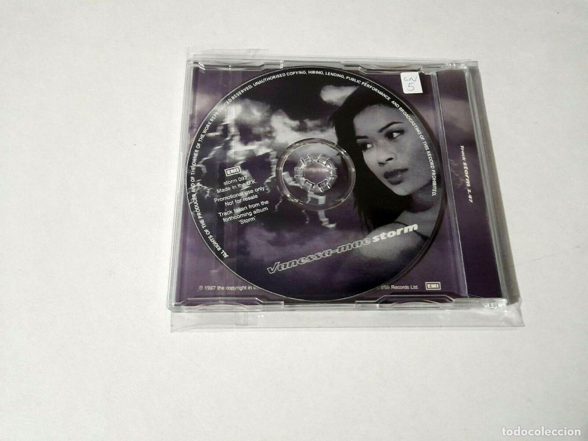 CDs de m&uacute;sica: VANESSA MAE &rdquo;STORM&rdquo; CD SINGLE 1 TRACKS COMO NUEVO - Foto 2