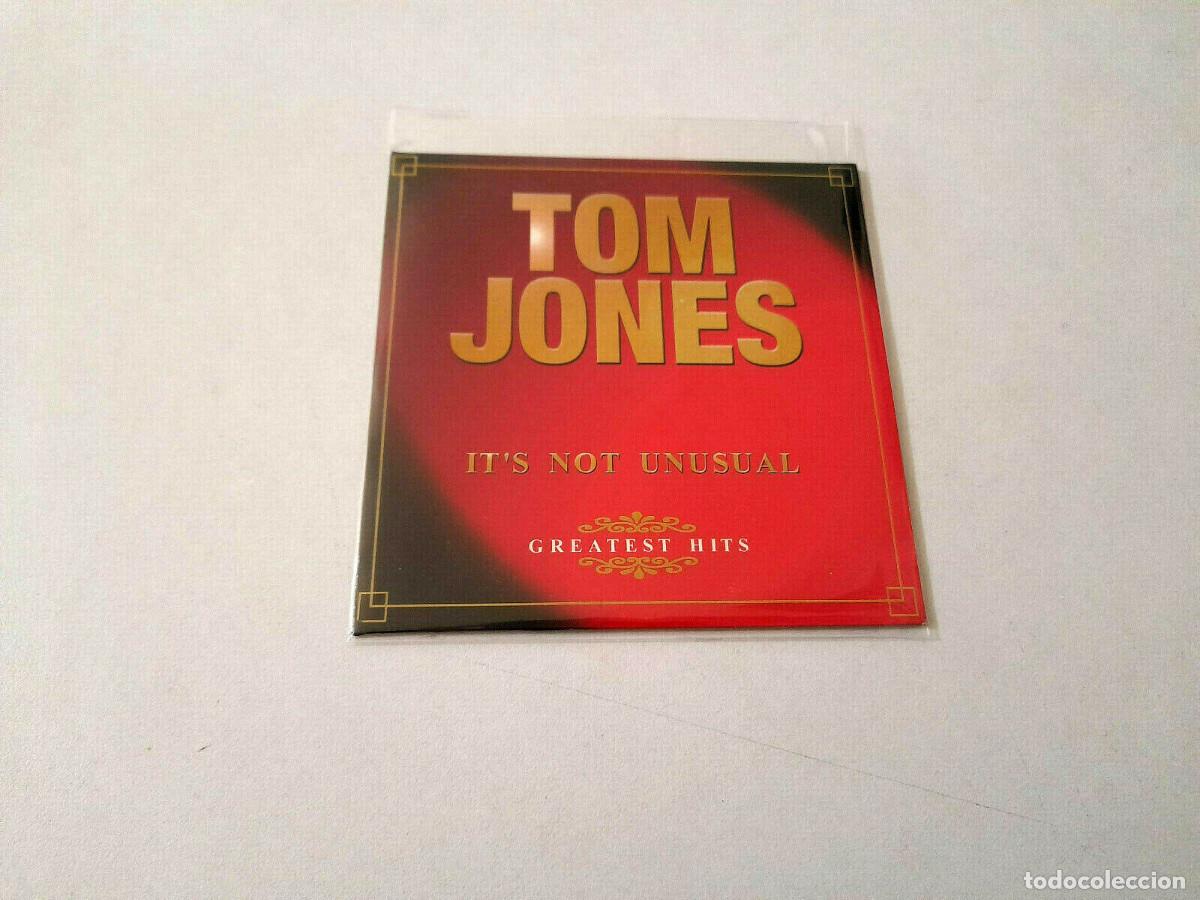 CDs de m&uacute;sica: TOM JONES &rdquo;ITS NOT UNUSUAL&rdquo; CD SINGLE 1 TRACKS - Foto 1