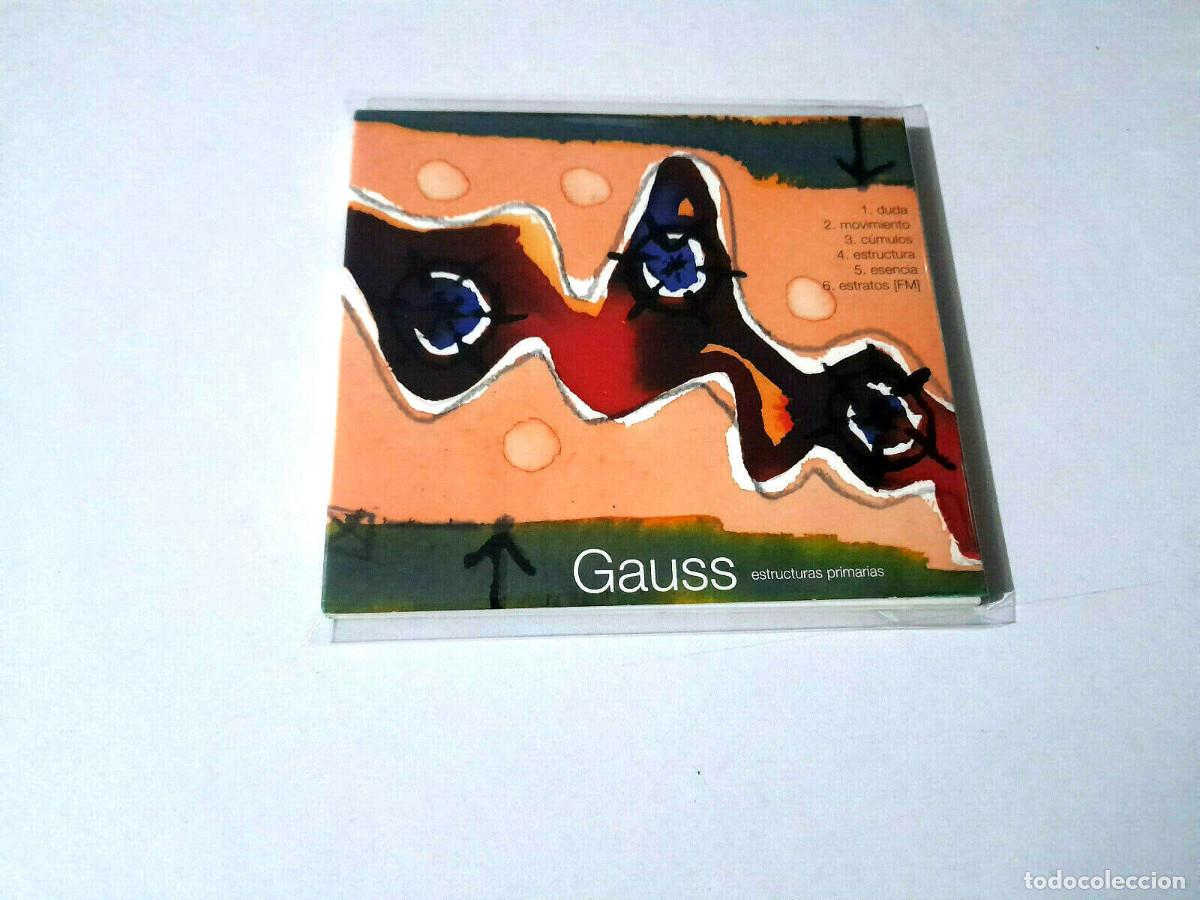 CDs de m&uacute;sica: GAUSS &rdquo;ESTRUCTURAS PRIMARIAS&rdquo; CD 6 TRACKS DIGIPACK - Foto 1