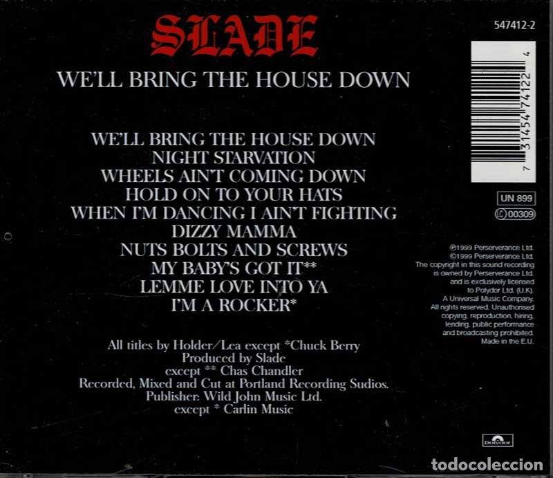 CDs de m&uacute;sica: Slade - Well Bring The House Down. CD - Foto 2