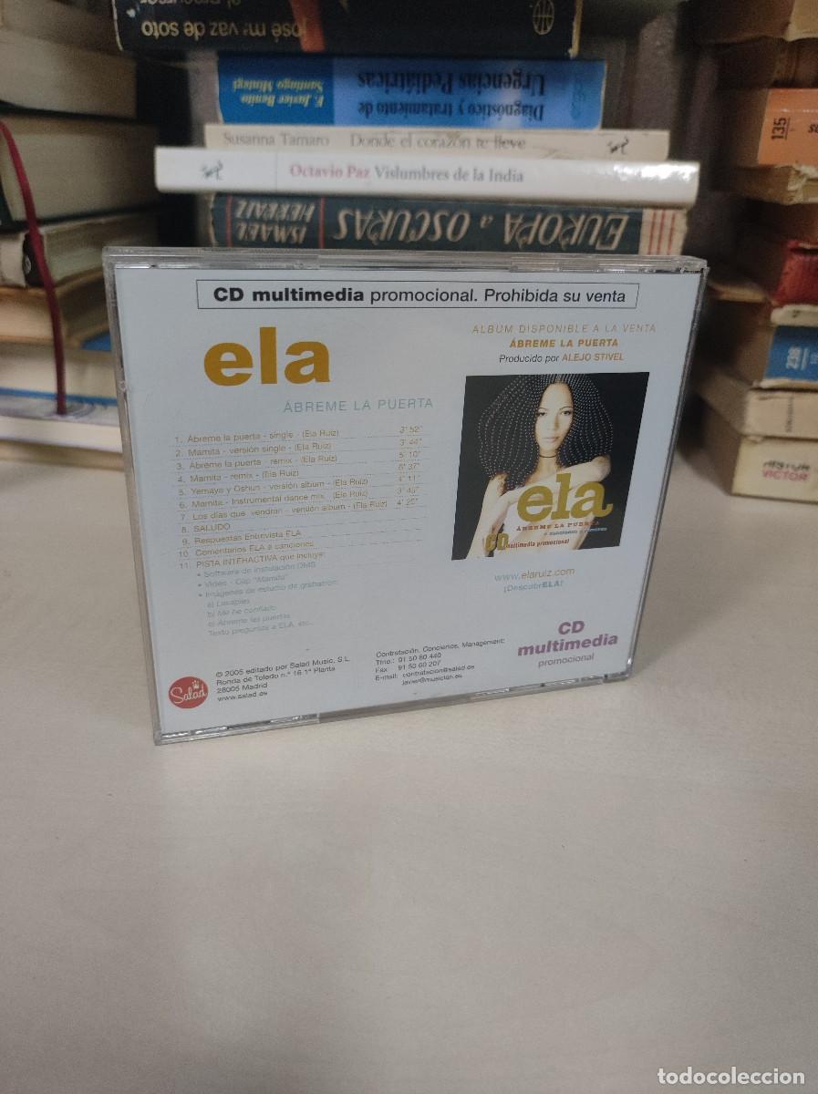 CDs de m&uacute;sica: Ela &ndash; &Aacute;breme La Puerta - Foto 2