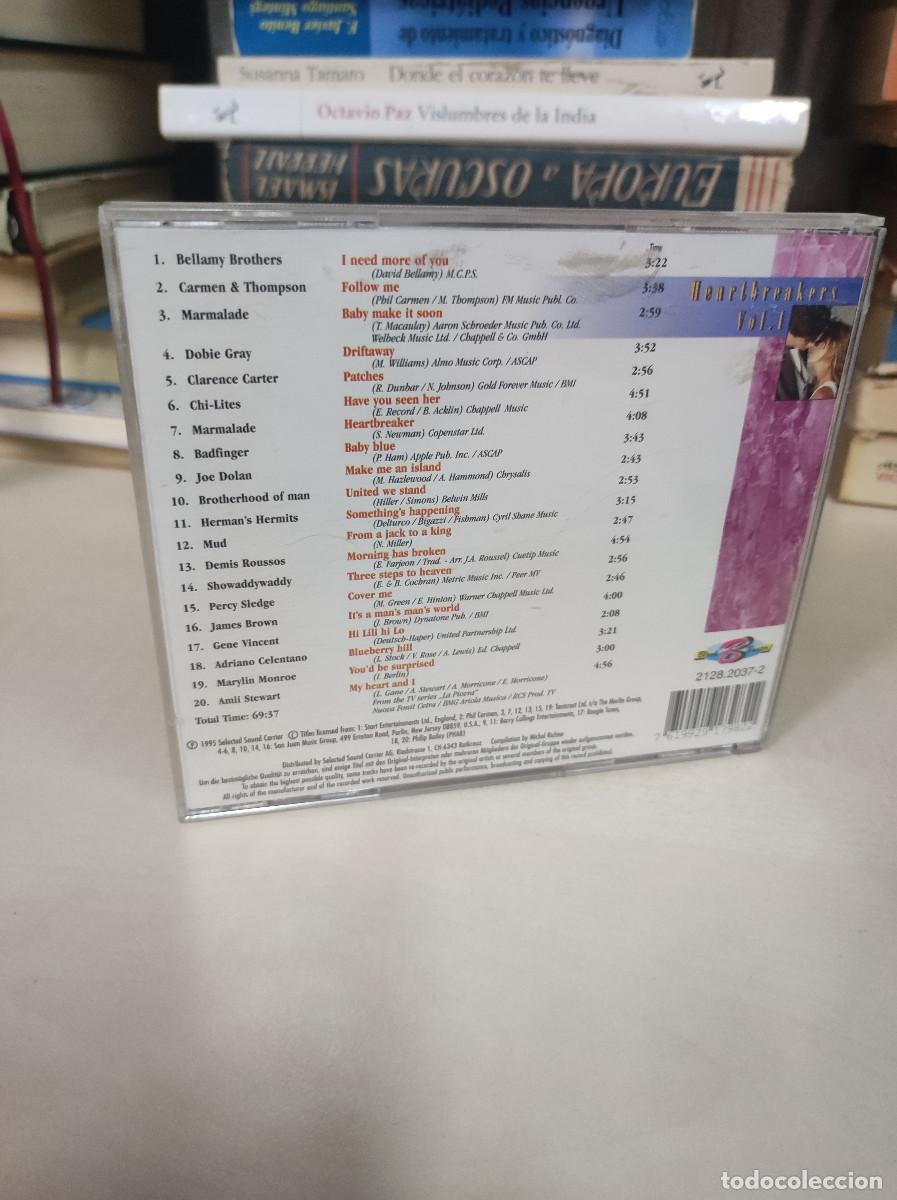 CDs de m&uacute;sica: Varios &ndash; Heartbreakers Vol. 1 - Foto 2