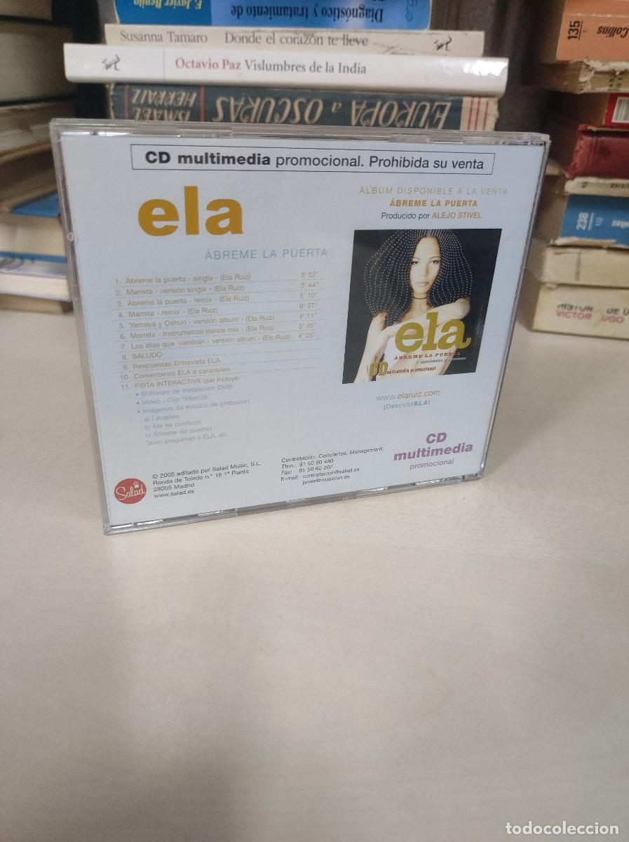 CDs de m&uacute;sica: Ela &ndash; &Aacute;breme La Puerta - Foto 2