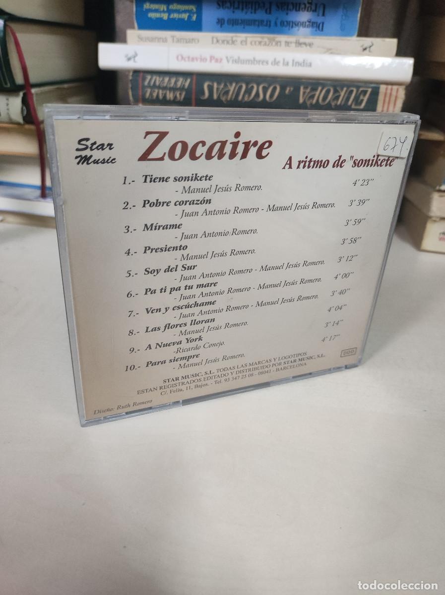 CDs de m&uacute;sica: Zocaire &ndash; A Ritmo De &rdquo;Sonikete&rdquo; - Foto 2