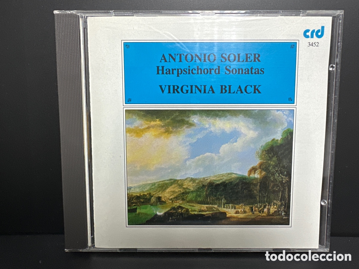 CD de M&uacute;sica: Soler - Virginia Black - Harpsichord Sonatas (CD, Album)
