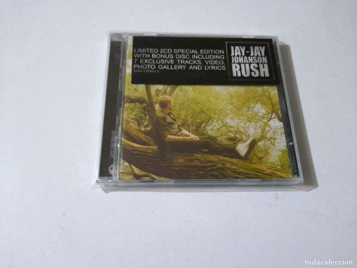 CDs de m&uacute;sica: JAY-JAY JOHANSON &rdquo;RUSH&rdquo; 2CD 18 TRACKS - Foto 1