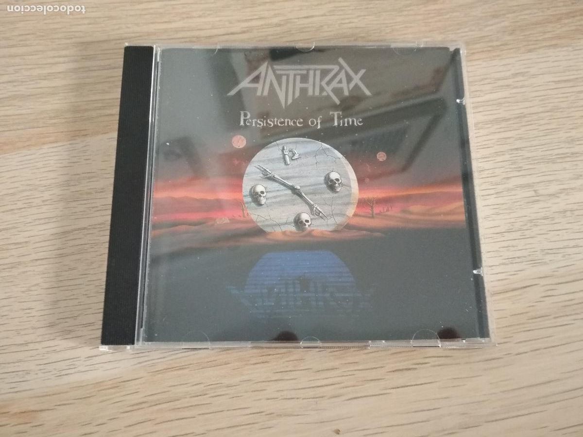 CDs de m&uacute;sica: Anthrax &lrm;&ndash; Persistence Of Time 1990 - Foto 2