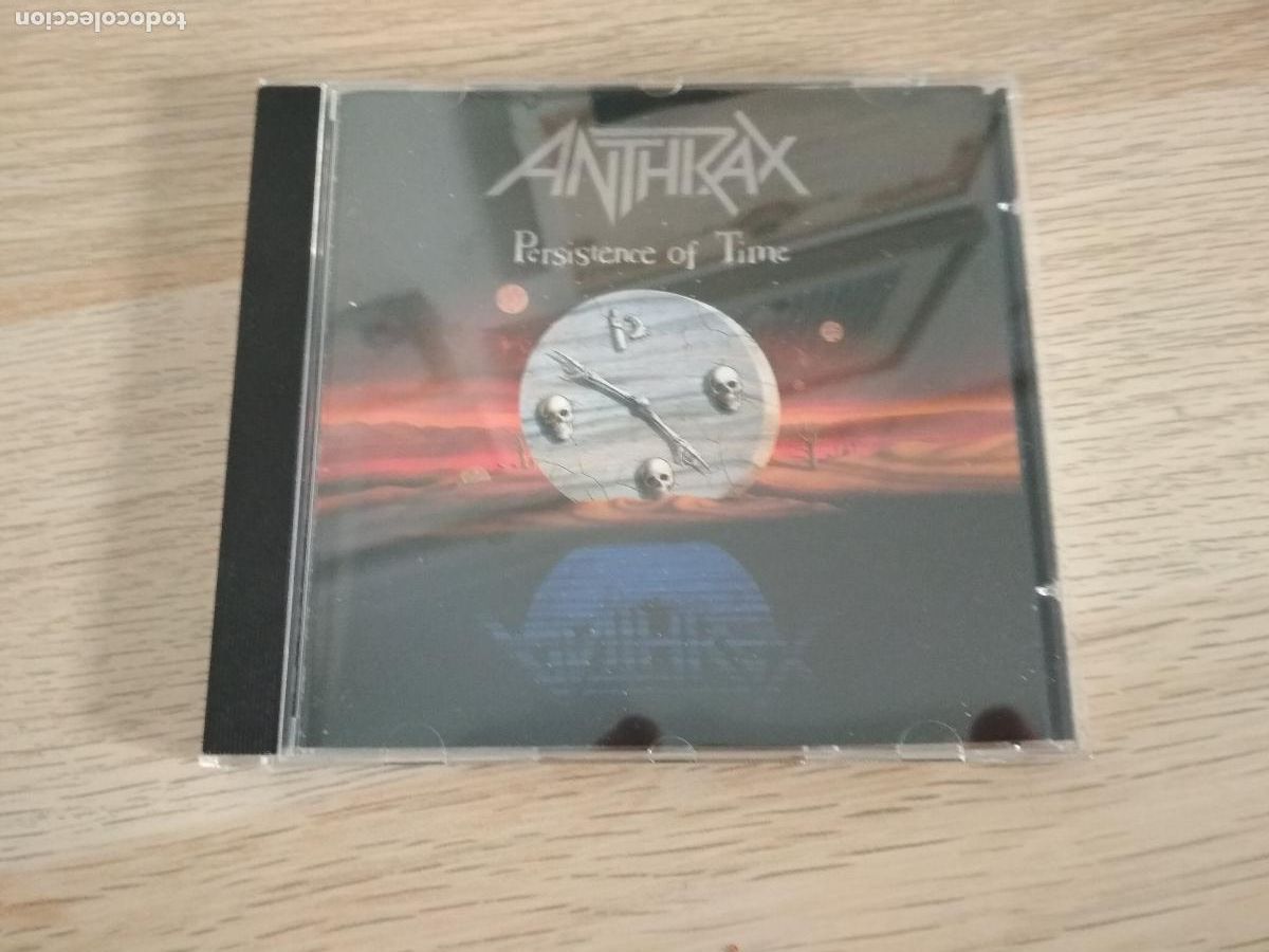 CDs de m&uacute;sica: Anthrax &lrm;&ndash; Persistence Of Time 1990 - Foto 1