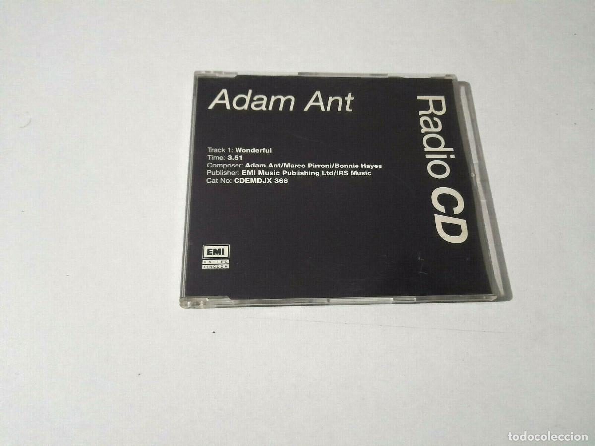 CDs de m&uacute;sica: ADAM ANT &rdquo;WONDEFUL&rdquo; CD SINGLE 1 TRACKS COMO NUEVO - Foto 1