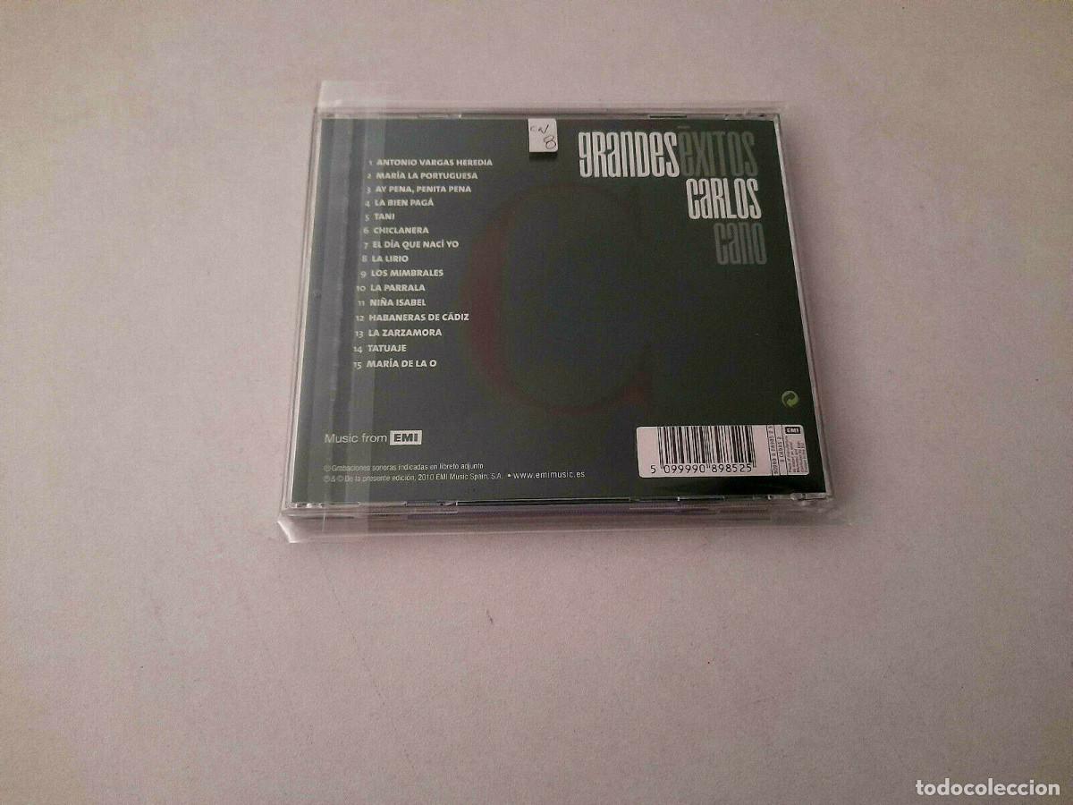 CDs de m&uacute;sica: CARLOS CANO &rdquo;GRANDES EXITOS&rdquo; CD 15 TRACKS COMO NUEVO - Foto 2