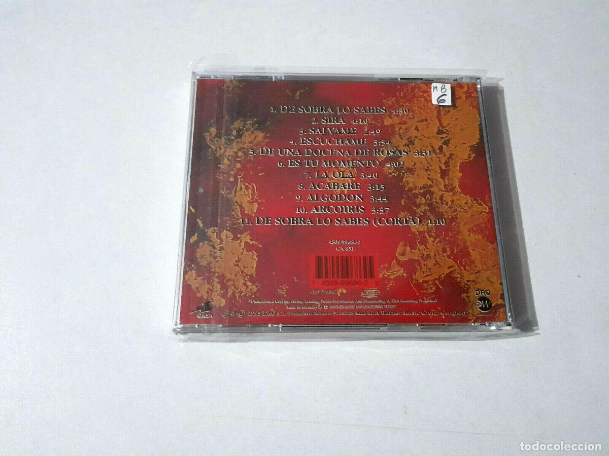 CDs de m&uacute;sica: INMA SERRANO &rdquo;INMA SERRANO&rdquo; CD 11 TRACKS - Foto 2